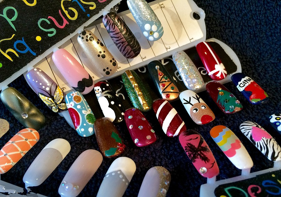 超可愛的手繪美甲！