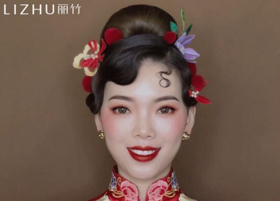 麗竹彩妝作品|中國古風(fēng)造型，不負(fù)一世韶光