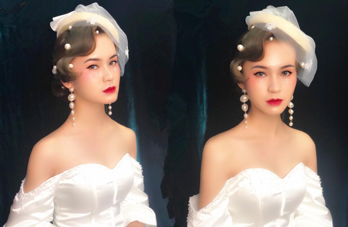 南寧化妝課堂：優(yōu)雅禮帽妝容造型