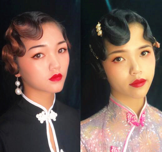 南寧化妝課堂：上海名媛旗袍風妝容