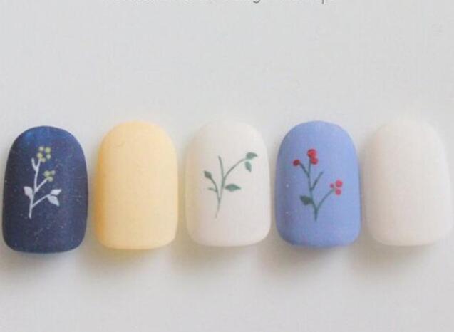 南寧美甲學(xué)校：日系清新美甲款式