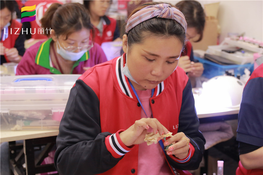 美甲學(xué)員感言：全是淳樸的語言，感謝你們