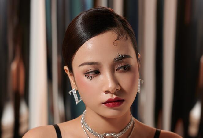 麗竹彩妝作品：輕奢名媛復古造型