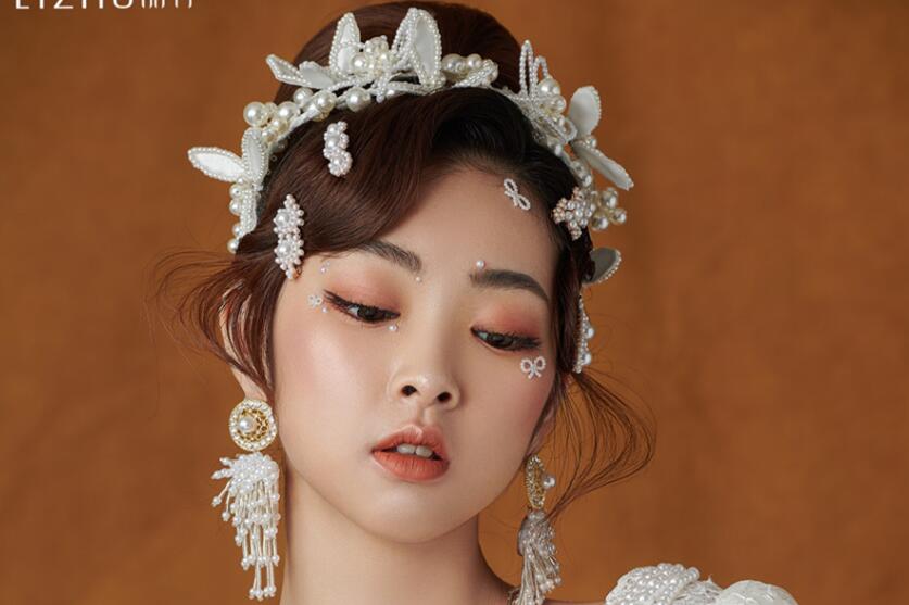 輕奢復(fù)古珍珠妝容，南寧熱門化妝培訓(xùn)作品
