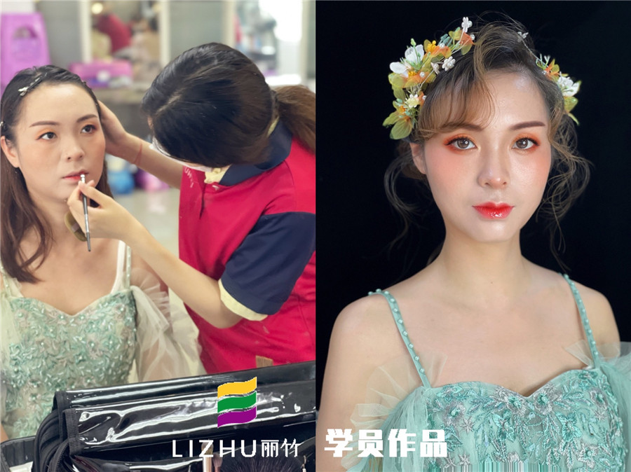 看學員作品，就知道南寧化妝學校哪個比較出名