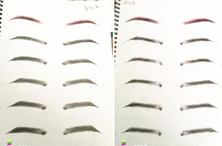 紋繡新手如何設計眉型？南寧紋繡培訓班教你速成法
