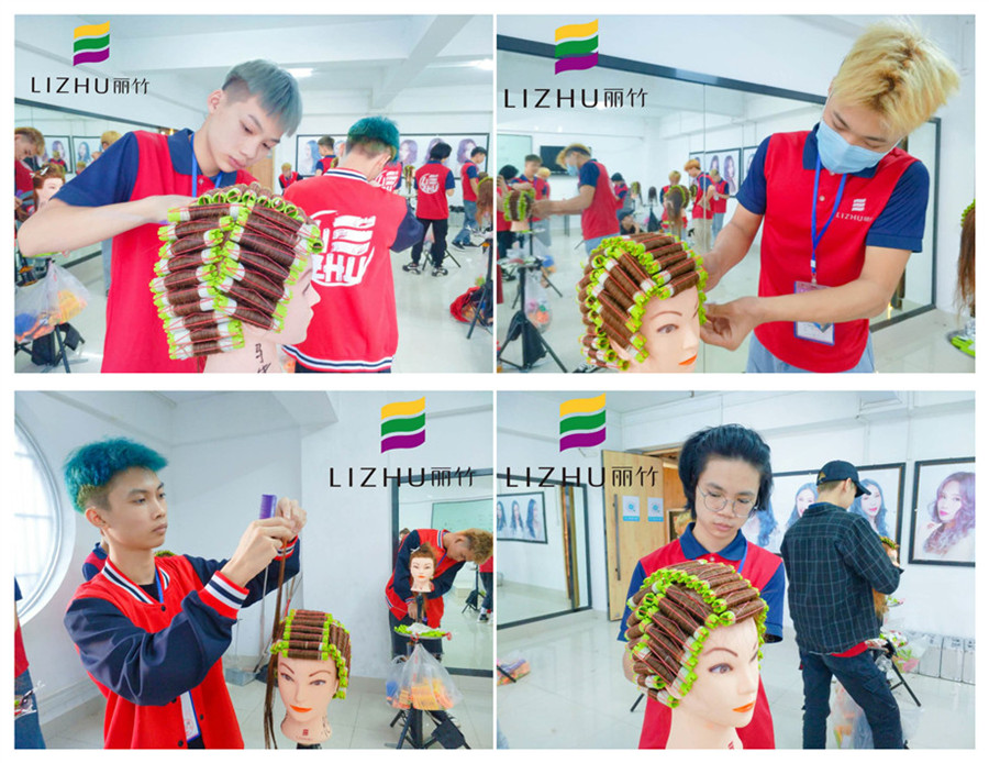 看學(xué)員練習(xí)，知曉?廣西哪家美發(fā)培訓(xùn)學(xué)校比較好