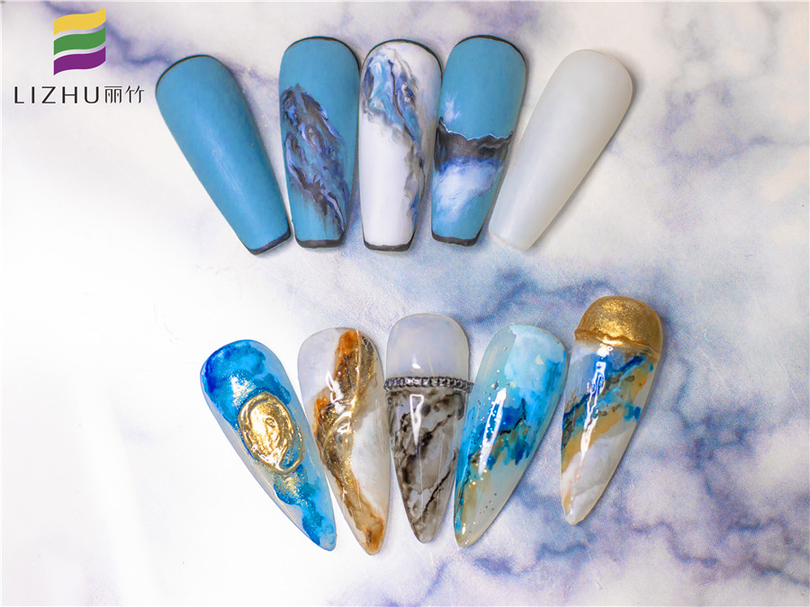 美甲暈染怎么做效果好？廣西美甲培訓(xùn)學(xué)校給你上課