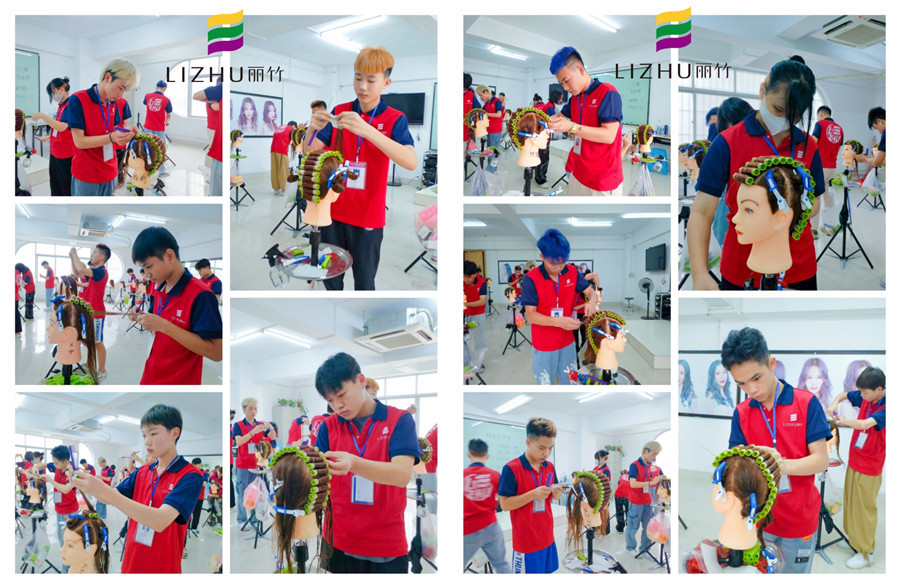 美發(fā)上杠技巧，看廣西專業(yè)美發(fā)學(xué)校如何講解