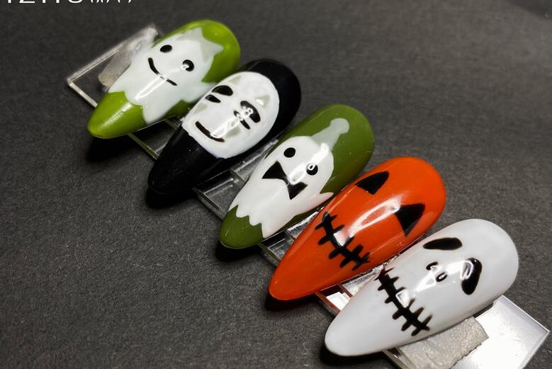 超可愛(ài)萬(wàn)圣美甲，顯示南寧學(xué)美甲哪家實(shí)力強(qiáng)