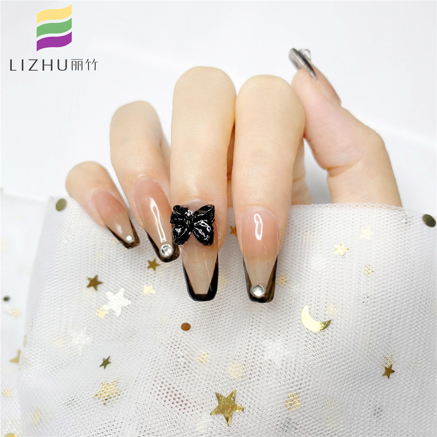 廣西美甲課堂：法式蝴蝶結(jié)美甲