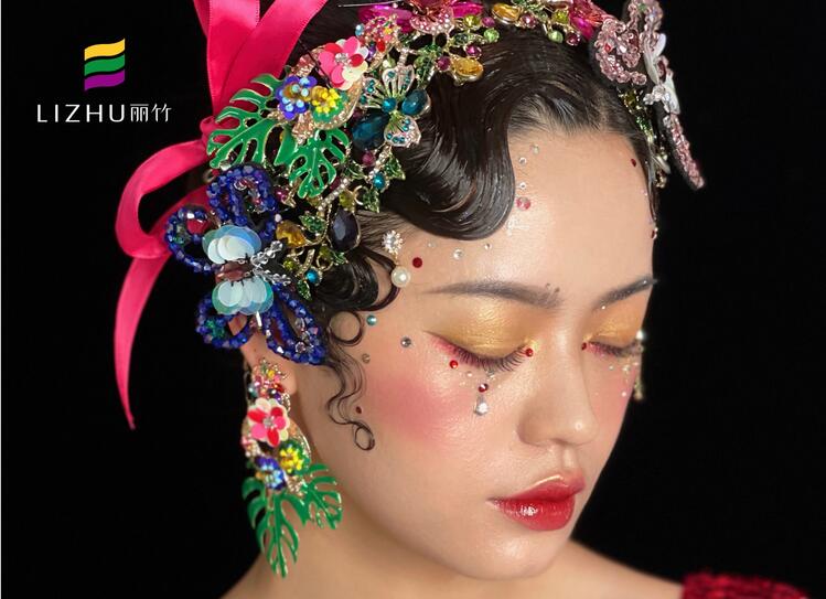 輕奢復(fù)古名媛造型，南寧化妝十大名校作品