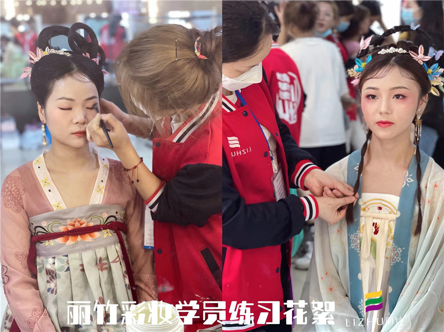 古代女子化妝步驟，廣西專業(yè)化妝培訓(xùn)學(xué)校幫你講解