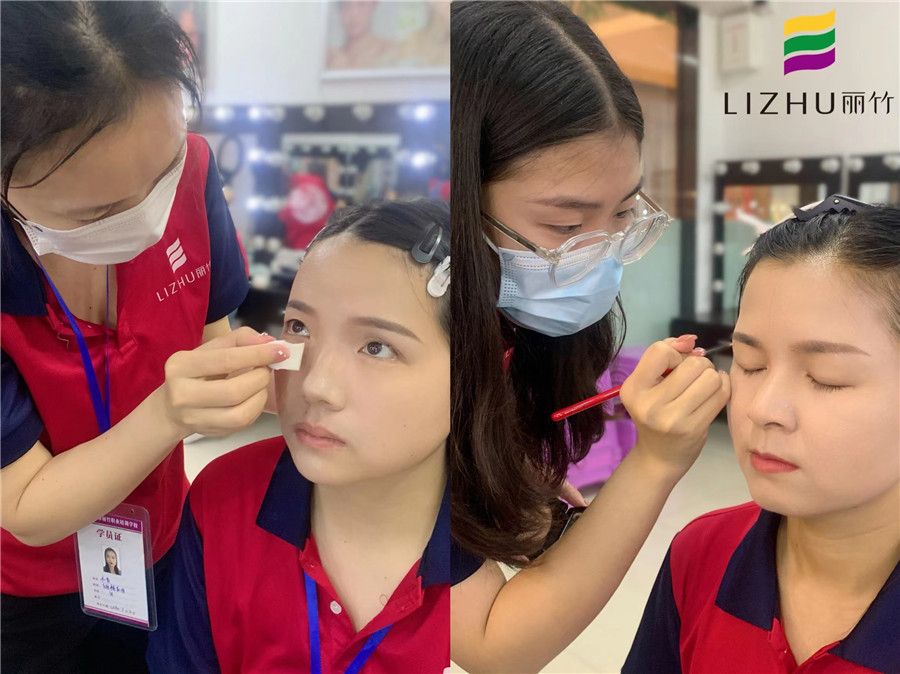 眼部淚溝遮瑕技巧，廣西美妝培訓(xùn)學(xué)校分享