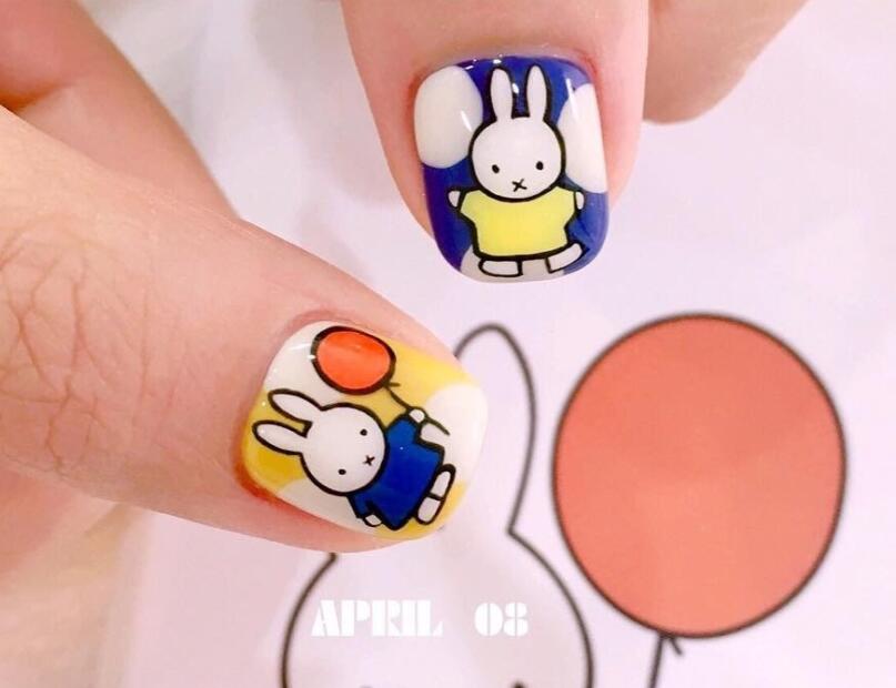 卡通美甲圖片,南寧美甲專(zhuān)業(yè)學(xué)校夏日推薦
