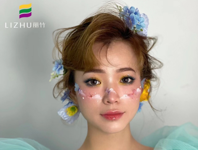 森系靈動(dòng)造型，廣西化妝彩妝學(xué)校作品