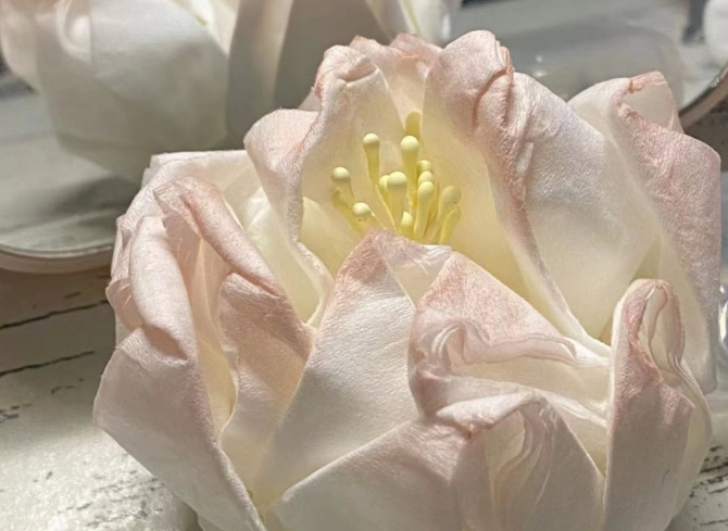 玫瑰花折紙教程，南寧花藝師培訓學校分享