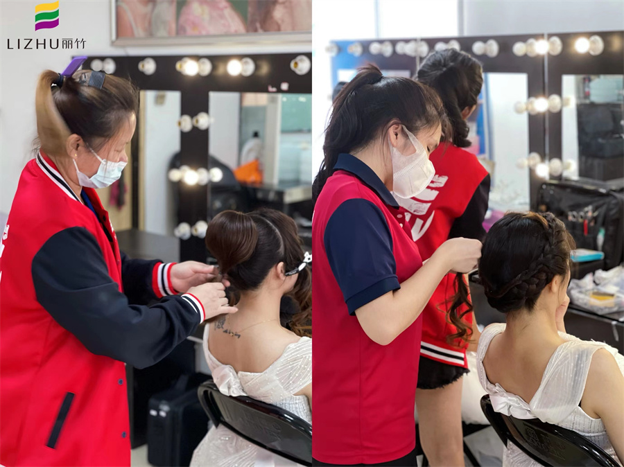 想在南寧學習化妝盤發(fā)？歡迎到麗竹學校時尚造型班