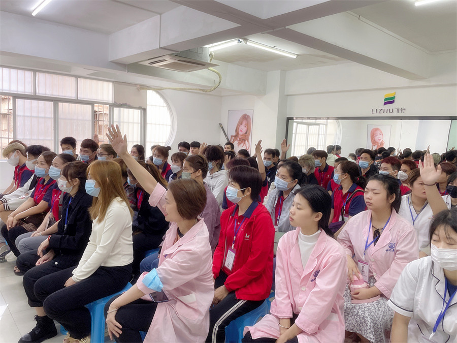 印·覺形象設計機構(gòu)-南寧美容美發(fā)學校校企就業(yè)宣講