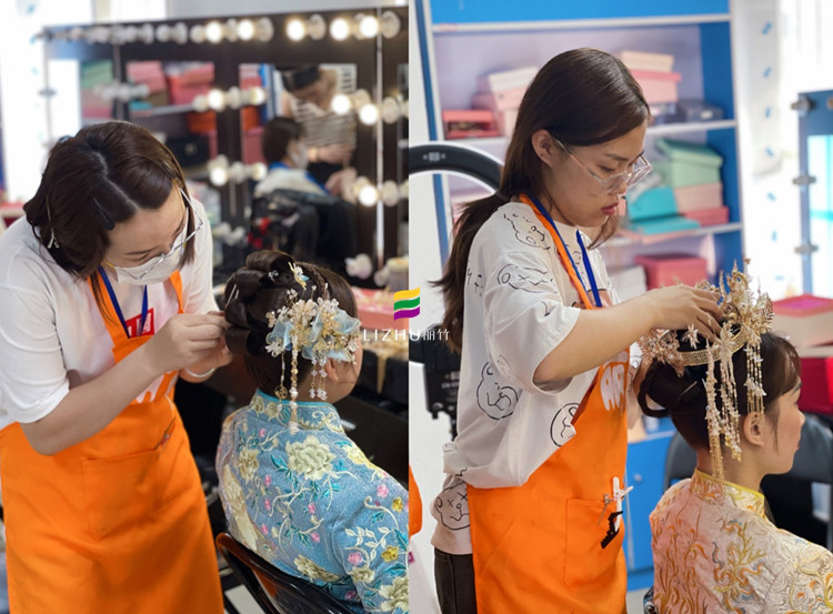 南寧化妝學(xué)校新娘妝：如何挑選頭飾？