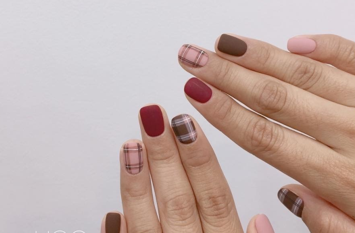 格紋美甲，廣西美甲培訓排行前三推薦