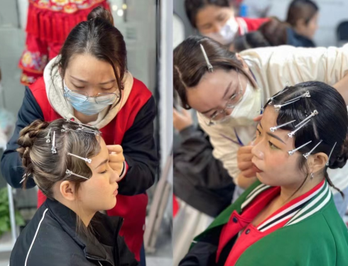 南寧學化妝盤扎發(fā)哪里好？歡迎到南寧化妝盤發(fā)學校