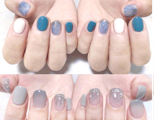 簡約單色美甲，南寧美甲教學(xué)分享