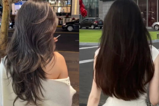 漂亮的發(fā)尾模板，南寧美發(fā)精剪造型班分享