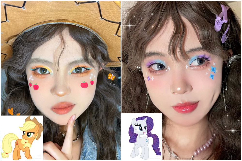 創(chuàng)意卡通妝容，廣西培訓(xùn)化妝新手課程