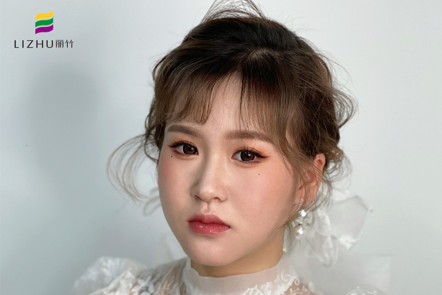 抽絲新娘造型，廣西美妝專業(yè)造型學(xué)校學(xué)員作品