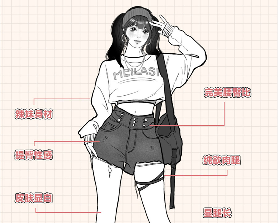 女生如何買到合適的短褲？廣西形象培訓(xùn)班分享