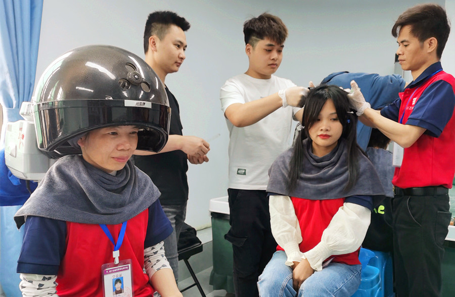 美發(fā)焗油的好處，南寧美發(fā)管理學(xué)校講解