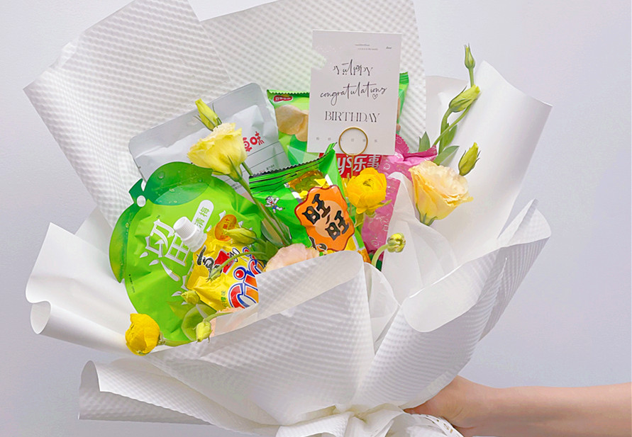 適合做花束的零食？廣西南寧花藝學(xué)校幫你總結(jié)