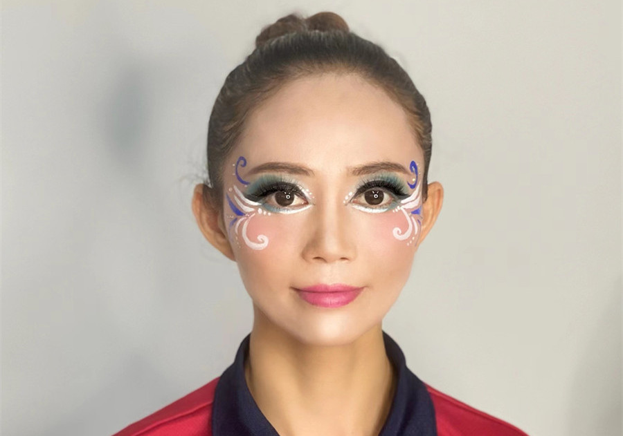 創(chuàng)意舞臺眼妝特點，廣西省彩妝造型學校分享
