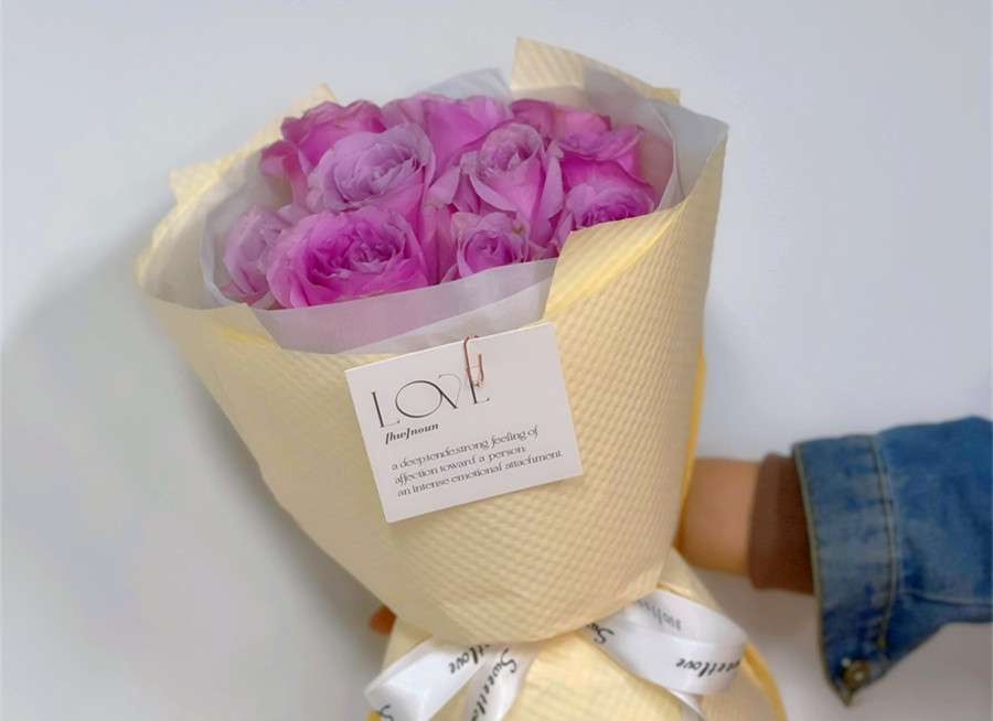 小花束制作技巧，廣西培訓(xùn)插花師