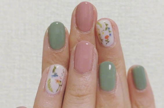 干花美甲教程，學(xué)美甲在南寧