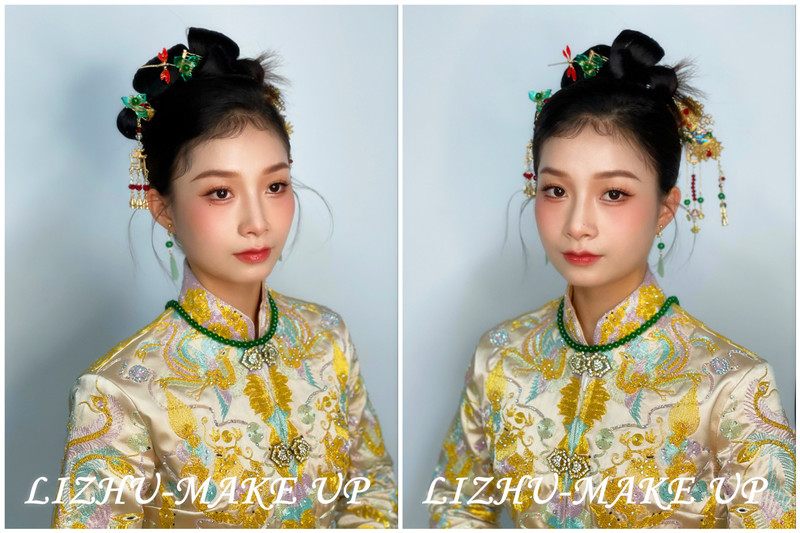 國風(fēng)秀禾造型，南寧培訓(xùn)寫真造型作品