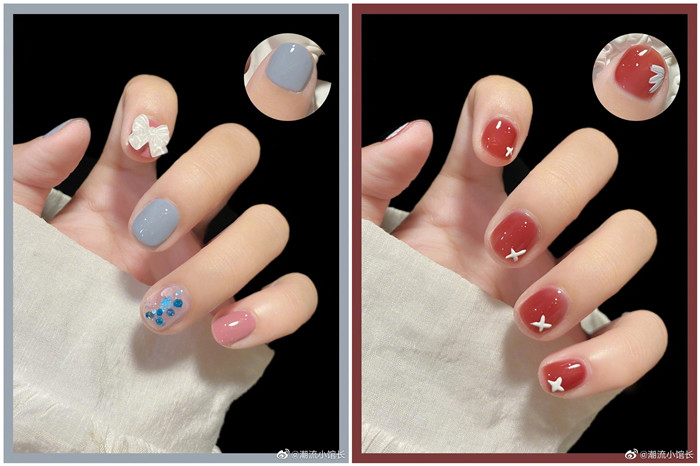 廣西美甲網(wǎng)紅造型班：冰透美甲，俏皮可愛(ài)又童趣