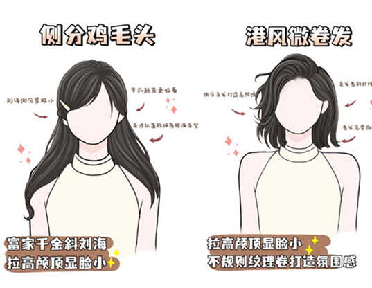 方圓臉必備發(fā)型，南寧學(xué)美發(fā)造型