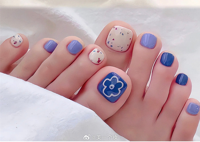 夏日腳丫美甲，南寧美甲師造型班分享