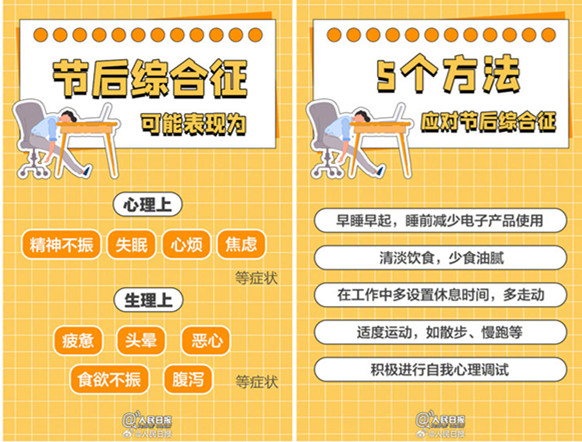 如何擺脫節(jié)后綜合癥？如何調(diào)整好狀態(tài)？