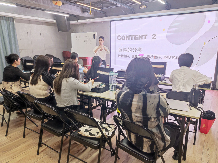 繡色料的分類(lèi)與特點(diǎn)，廣西眉眼唇學(xué)習(xí)