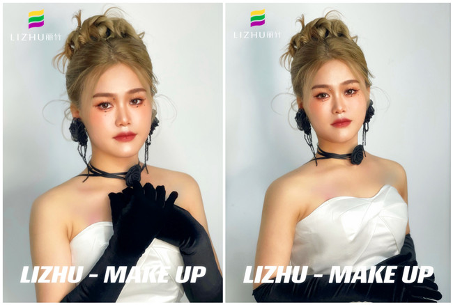 星級(jí)禮服造型，南寧新娘跟妝作品