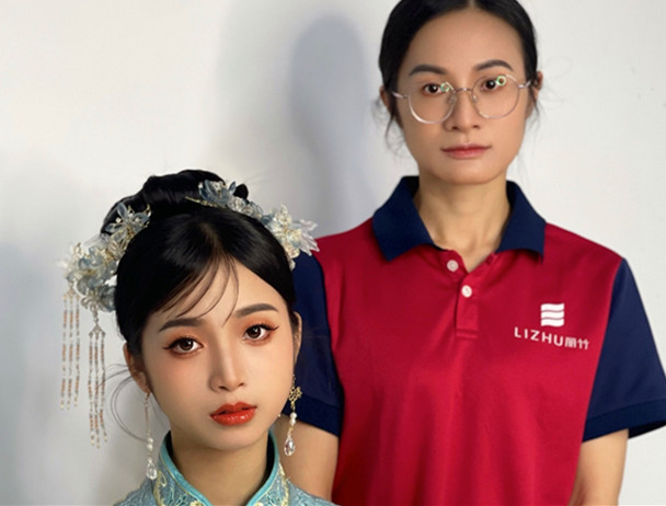 秀禾新娘，南寧新娘彩妝學(xué)員作品