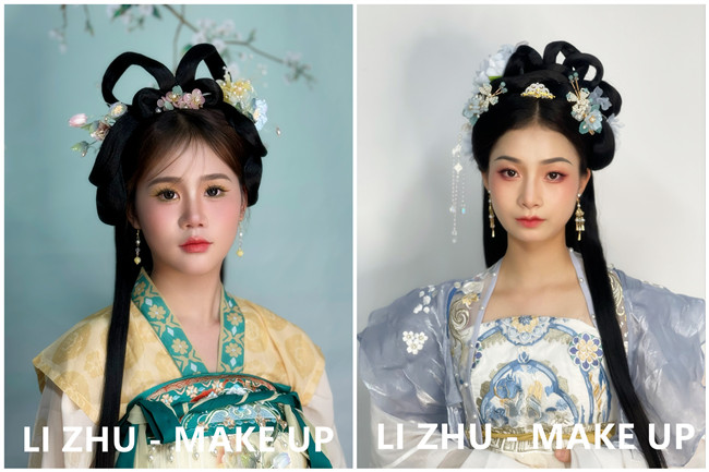 古風(fēng)造型，廣西彩妝造型進(jìn)修作品