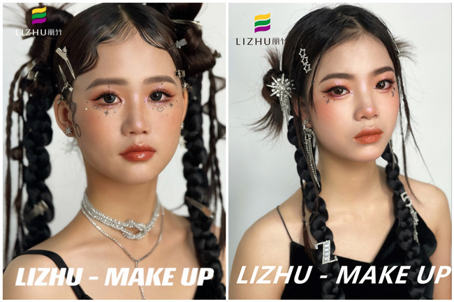 Y2K亞裔甜辣妝，南寧化妝寫真作品