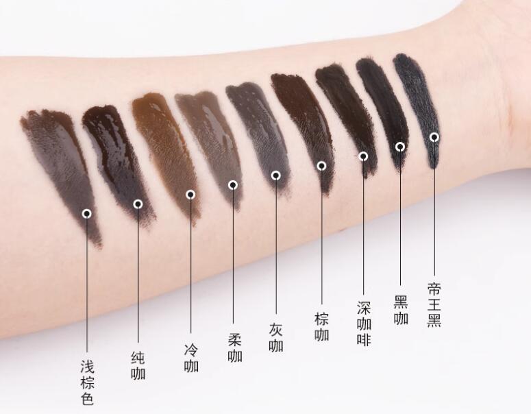 南寧紋繡師分享：常用紋眉色乳調(diào)配技巧