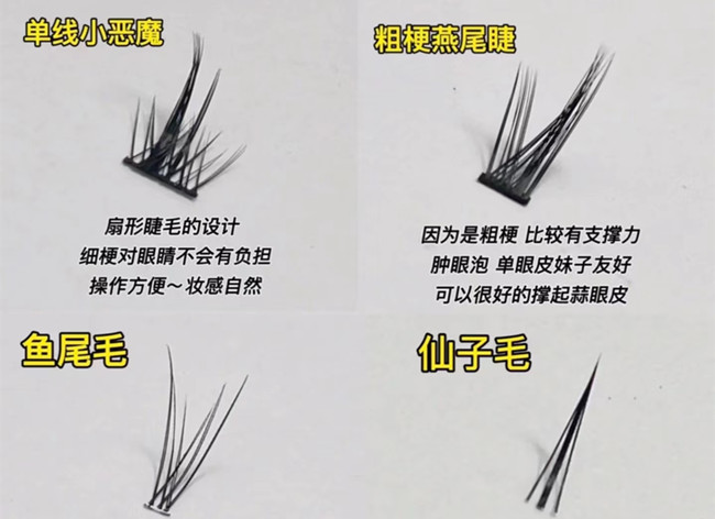 假睫毛科普知識(shí)，廣西化妝基礎(chǔ)