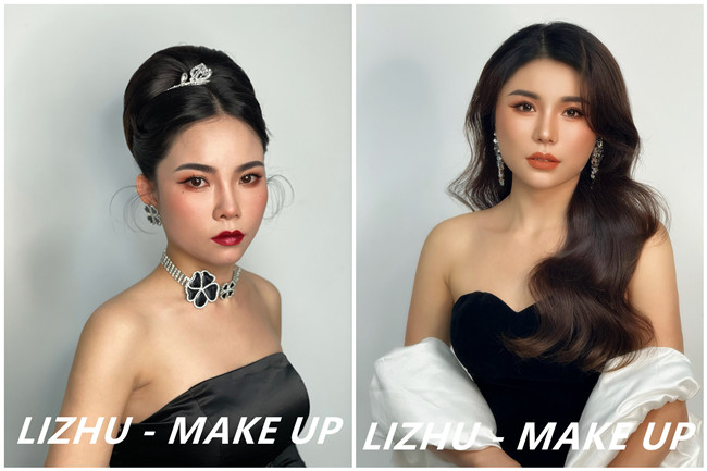 年會化妝造型，廣西化妝培訓(xùn)造型作品