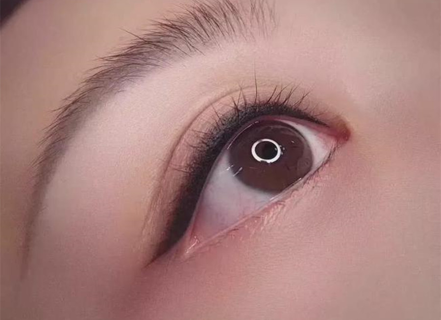 美瞳線發(fā)藍暈色的解決方法，南寧美瞳線學(xué)習(xí)